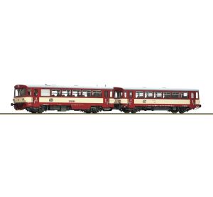 Roco Diesel railcar 810 328-5 with trailer Btax ČD, digital - 7710022