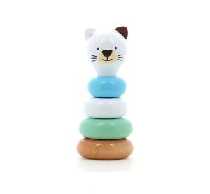 Vilac Wooden deployment tower cat Mariette