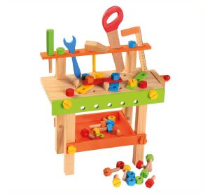 Bino Children's workbench with tools