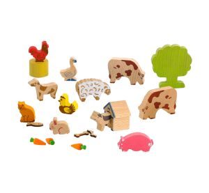 Jeujura Farm Animals 20 pieces