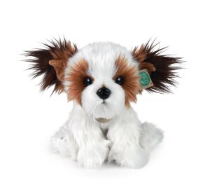 Rappa Plush dog shih tzu sitting 28cm ECO-FRIENDLY