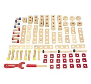Jeujura Wooden kit for small DIY 70 pieces