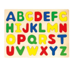 Bino Wooden alphabet jigsaw puzzle