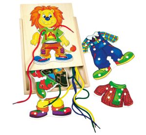 Bino Motor Games Leo the Lion First Sewing