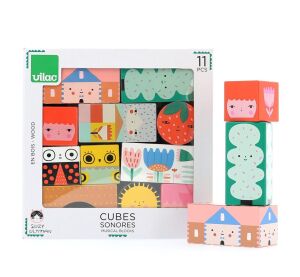 Vilac Wooden Sound Blocks Suzy Ultman