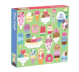 Mudpuppy Puzzle Cat's Candy Shop 500 pieces