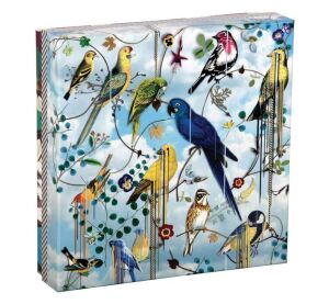 Galison Reversible Puzzle Bird Symphony 250 pieces