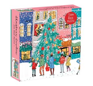 Galison Puzzle Christmas Carolers 1000 pieces