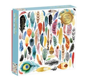 Galison Puzzle Feathers 500 pieces