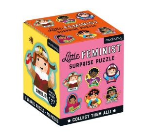 Mudpuppy Surprise Puzzle Feminist 70 pieces