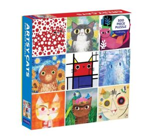 Mudpuppy Puzzle Art Cats 500 pieces