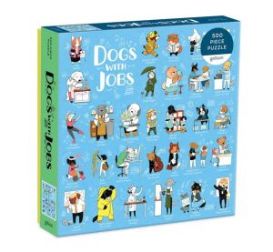 Galison Puzzle Dogs at work 500 pieces