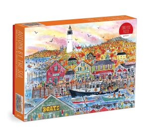 Galison Puzzle Autumn by the sea 1000 pieces