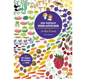 Chronicle Books Activity book with stickers my nature In the forest