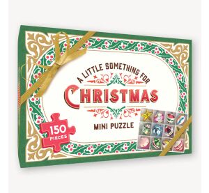 Chronicle Books A Little Something for Christmas mini puzzle 150 pieces