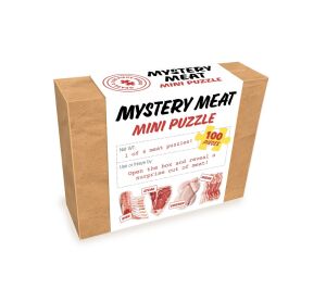Chronicle Books Mini Puzzle Surprise Meat 100 pieces