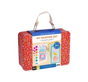 Petit Collage Creative case red My painting set