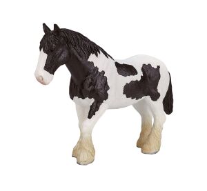 Mojo Clydesdale horse black and white