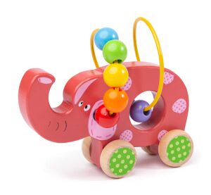 Bigjigs Baby Motor Labyrinth Elephant