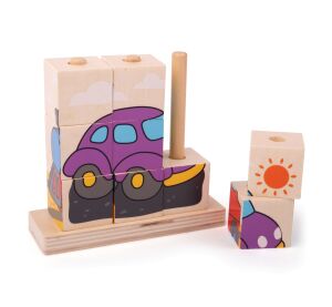 Bigjigs Baby Deployable Dice Vehicles