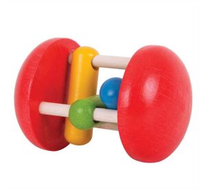 Bigjigs Baby Rattle Rainbow Cylinder 1pc