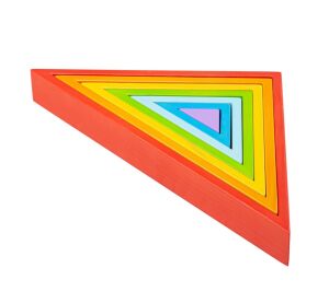 Bigjigs Baby Wooden Folding Triangles