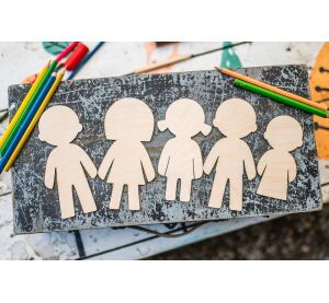 BeWooden Paint and Draw - Family