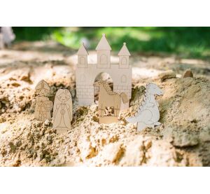 BeWooden Sand Buddies - Kingdom