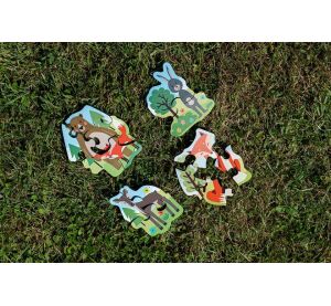 BeWooden 4 sets Puzzle 2,3,4,5 - Foxhole