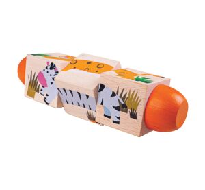 Bigjigs Toys Motorized roller life in the jungle