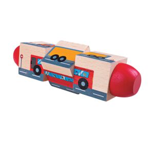 Bigjigs Toys Motor roller transport