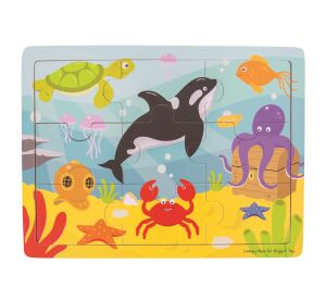 Bigjigs Toys Wooden Puzzle Sea World
