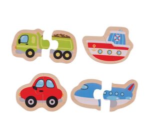 Bigjigs Toys Easy Puzzle Vehicles