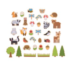 Bigjigs Toys Forest animal magnets
