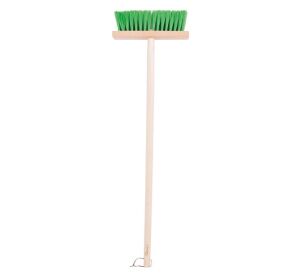 Bigjigs Toys Long Handled Garden Broom Green