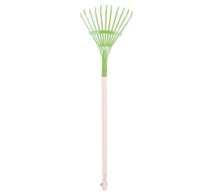 Bigjigs Toys Garden Rake Green