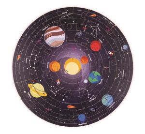Bigjigs Toys Round Floor Puzzle Solar System 50 pieces