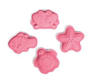 Bigjigs Toys Silicone molds pink Coral