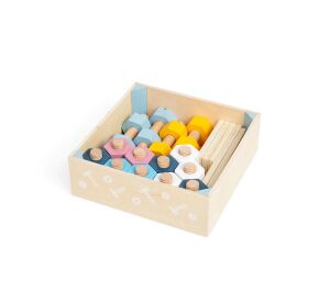 Bigjigs Crate of nuts and bolts