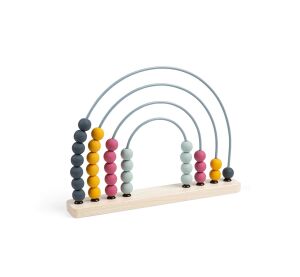 Bigjigs Toys Rainbow Wooden Counter