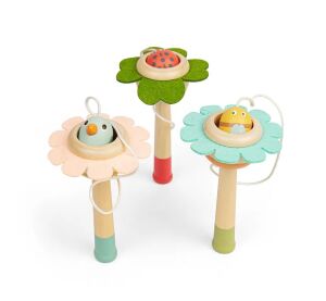 Bigjigs Toys Ball Catcher Flower with Ball 1 pc