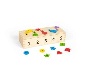Bigjigs Toys Sorting colours, shapes and numbers