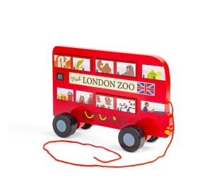 Bigjigs Toys London Bus Pull Toy