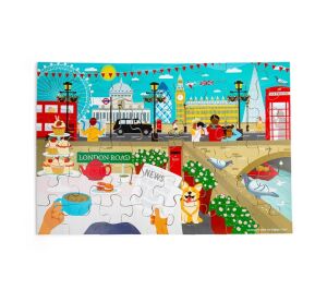 Bigjigs Toys Wooden Floor Puzzle London