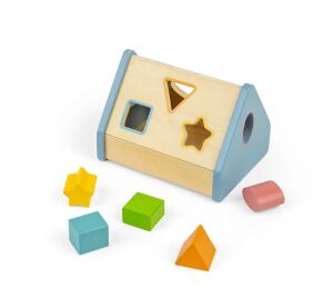 Bigjigs Toys Shape Inserting House