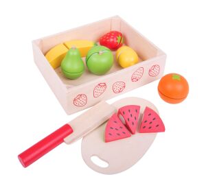 Bigjigs Toys Slicing fruit in a box