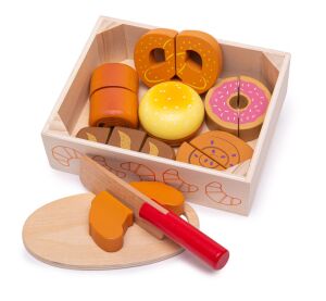 Bigjigs Toys Slicing pastry in a box