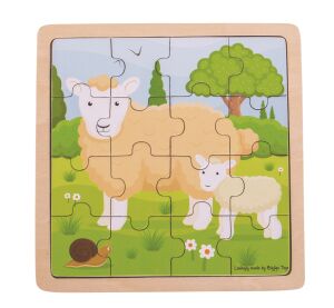 Bigjigs Toys puzzle Sheep and lamb