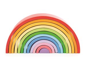 Bigjigs Baby Wooden folding rainbow big