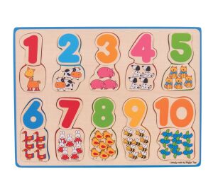 Bigjigs Toys Counting Puzzle 2